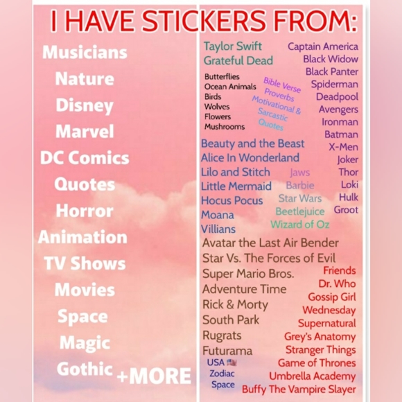 10/$10 DC COMICS Waterproof Sticker Wonder Woman - Picture 4 of 7